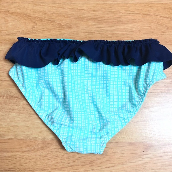 HANNA ANDERSSON blue navy ruffle swim bott… - Picture 2 of 6